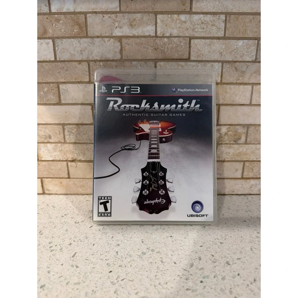 Rocksmith Authentic Guitar PS3 Game‎